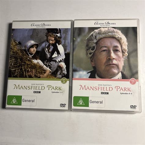 Jane Austen's Mansfield Park BBC (DVD, 1983) Sylvestra Le Touzel, Regi ...