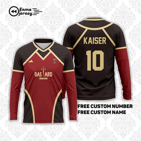 Jual Jersey Anime Blue Lock - Bastard Munchen Lengan Panjang Double ...
