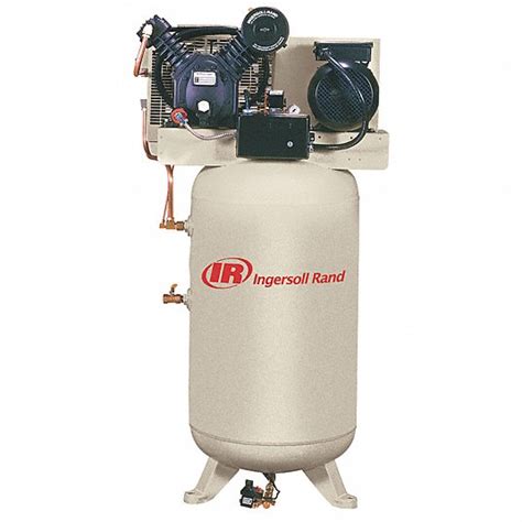 INGERSOLL RAND, 10 hp, 2 Stage, Electric Air Compressor - 16V895 ...