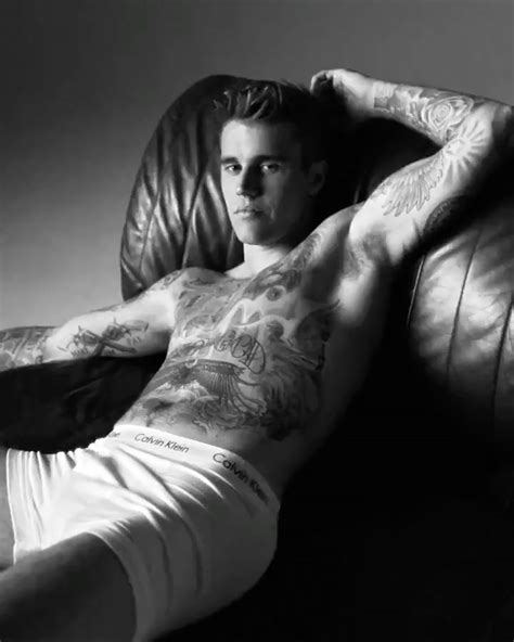 Justin Bieber Calvin Klein Photoshoot