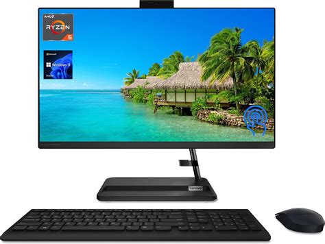 Buy Lenovo IdeaCentre 3 All-in-One Desktop, 23.8 FHD Touchscreen, AMD ...
