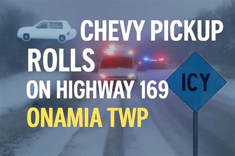 Onamia Township Crash: Chevy Pickup Rolls on Highway 169 - TRF News
