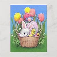 Image result for Free Printable Vintage Easter Bunny
