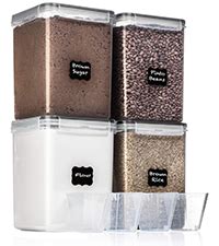 Image result for Flour Storage Containers
