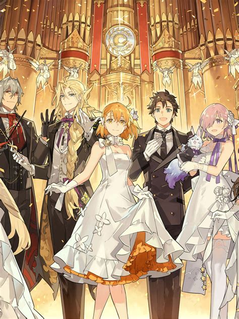 Download wallpaper a bouquet of flowers, characters, tuxedo, gloves ...