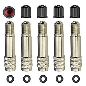 Double Seal High Pressure Inflate Through Valve Stem Caps Tire Valve ...