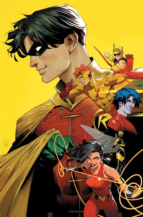robin, dick grayson, wally west, roy harper, kid flash, and 5 more (dc ...