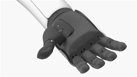 3D Young Woman with Bionic Arms model | 3D Molier International