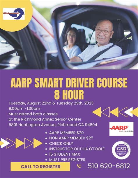 Calendar • AARP Smart Driver Course