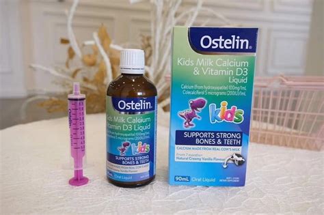 Ostelin Viên uống bổ sung Vitamin D và Canxi cho trẻ từ 2 - 13 tuổi