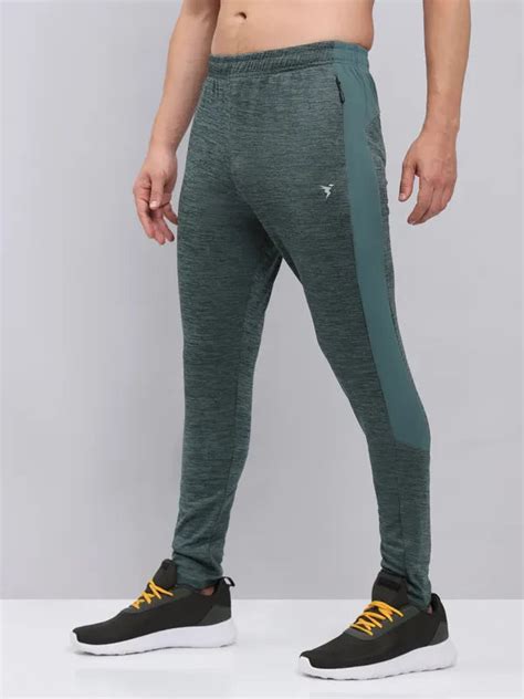 Men Slim Fit Trackpants with Techno Dry