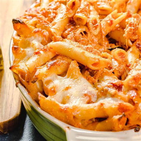 Meatless Baked Ziti No Ricotta at Catherine Dorsey blog