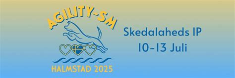 Agility SM 2025, Skedalaheds Idrottsplats, Halmstad, 10 July to 13 July ...