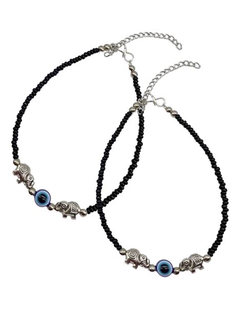 Elephant Evil EyeNazariya Payal/Anklet – Digital Dress Room