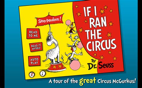 If I Ran the Circus - Dr. Seuss - App on Amazon Appstore