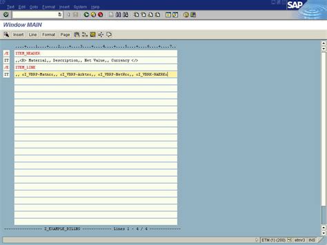 How to Create a Window in SAP Script 的图像结果