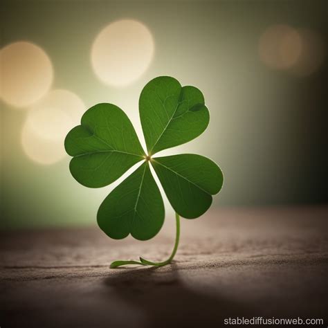 Symbol of Luck: Four-Leaf Clover | Stable Diffusion Online