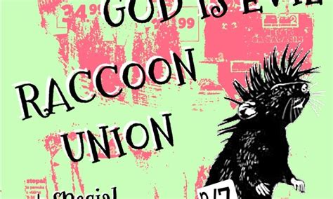 Mindfuk, God Is Evil, Raccoon Union, 2913 E Anaheim St, Long Beach, CA ...