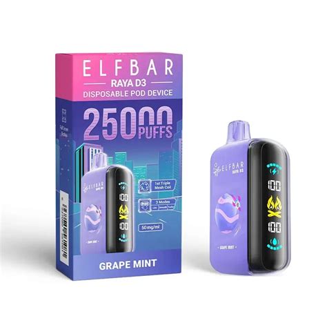 ELF BAR RAYA D3 – Disposable Vape | COD Available - India Vape Store