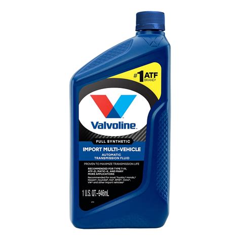 Valvoline Import Multi-Vehicle Automatic Transmission Fluid 1 Quart
