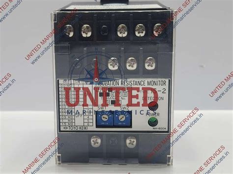 TOYO KEIKI IS-2 INSULATION RESISTANCE MONITOR NH-600A | United Marine ...