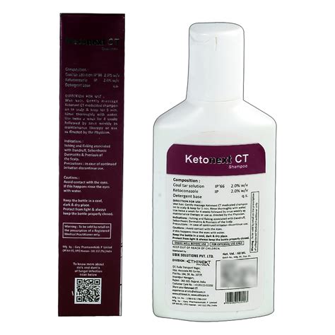 Ketonext CT Shampoo, 60 ml Price, Uses, Side Effects, Composition ...