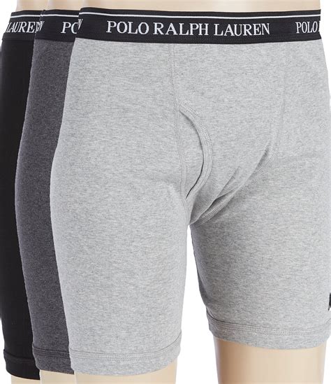 Polo Ralph Lauren Classic Fit Long Leg Boxer Briefs 3-Pack | Dillard's