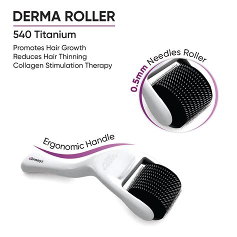 Buy Derma Roller for Hair Growth (0.5mm) | Dermasys