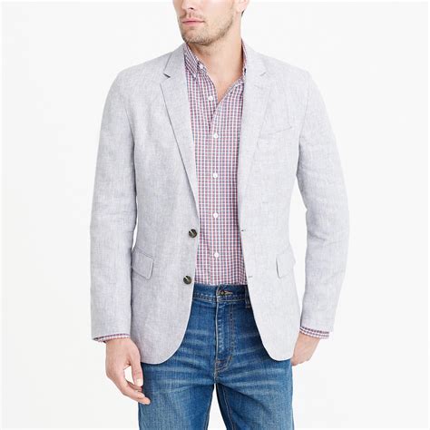 Patch Pocket Linen Blazer Mens at Justin Conway blog