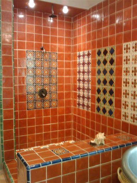 Spanish Modern Bathroom Tile Designs