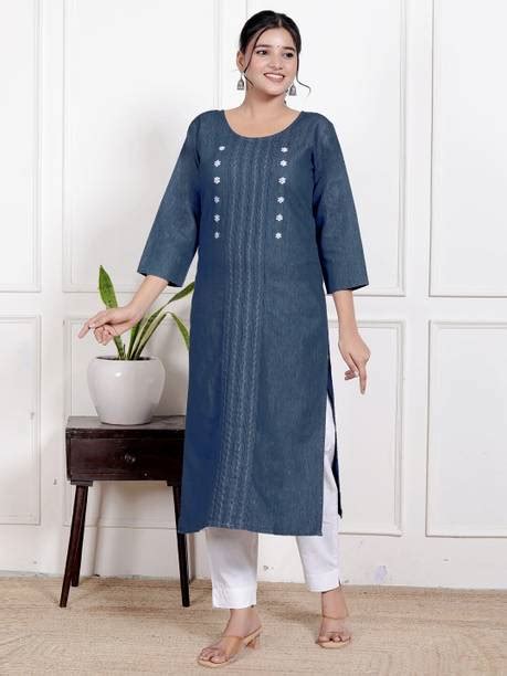 Denim Kurtis - Buy Jean Kurtis online at best prices - Flipkart.com