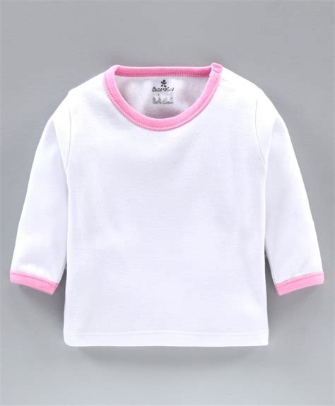 100% Cotton Fleecy Full Sleeves Romper & T-Shirt With Cute Embroidery ...