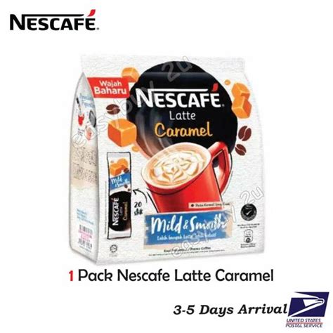 Nescafe 3 in 1 Latte Caramel Coffee Latte - Instant India | Ubuy