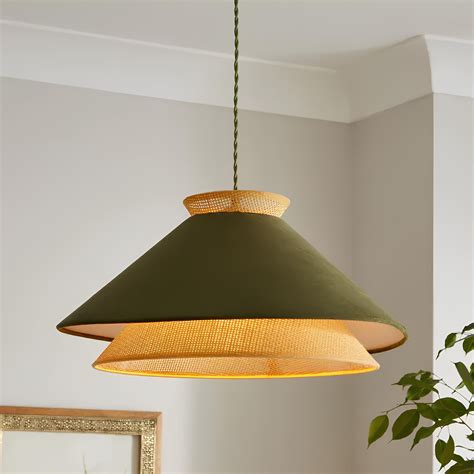 Wicker Hanging Light for Living Room Premium - Simbaa | Akway