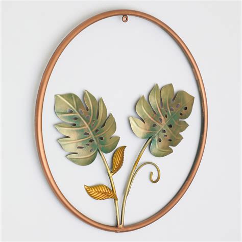 Buy VEDAS Metal Bai Leaf Wall Accent from Vedas at just INR 1799.0