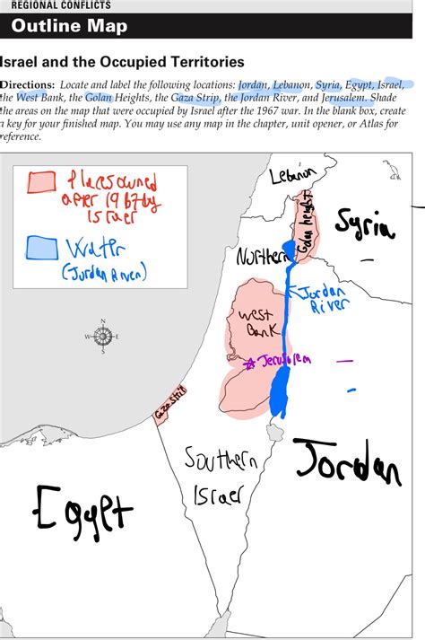 Outline Map Of Israel