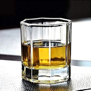 GREATZON (Pack of 6) Italian Premium Crystal Bar Glasses Set of 6 pcs ...