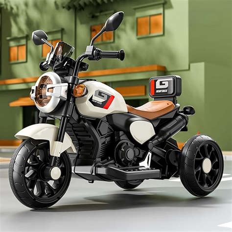 Kidsmate Ride Xtreme Electric Bike for Kids | 6V Battery, MP3 Player ...
