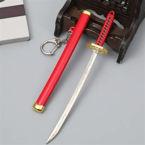 Stylish Katana with Scabbard Collectable Anime Toy Keychains | Mini ...