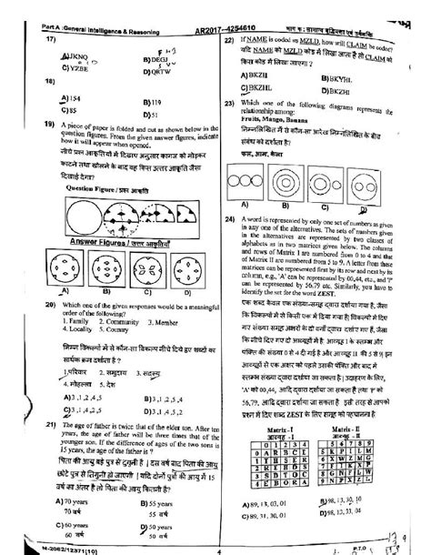 Image result for SSC MTS Exam Question Paper