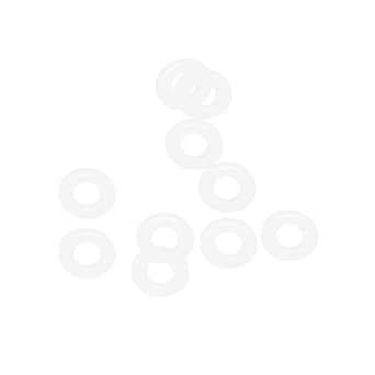 uxcell Silicone O-Rings, 9mm OD 4.2mm ID 2.4mm Width VMQ Seal Gasket ...