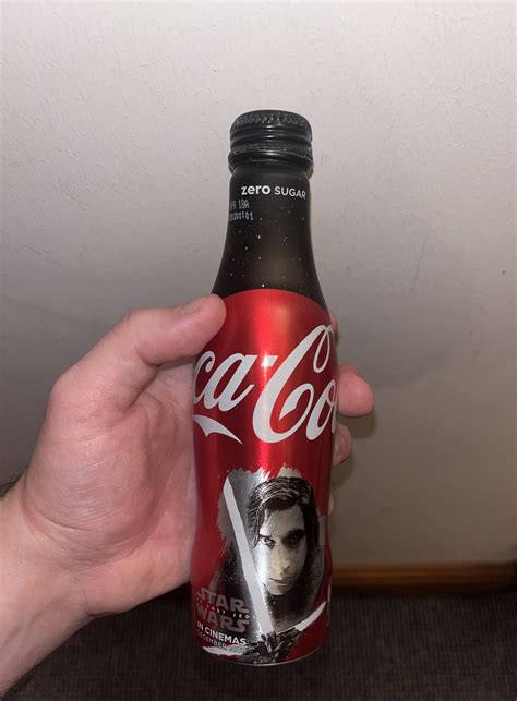 Kept this limited edition Coke Zero bottle that I was given for free in ...