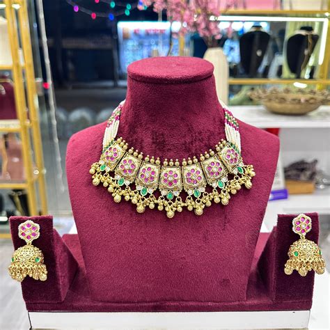 Revati Heritage Choker Set – Kuvar Jewels