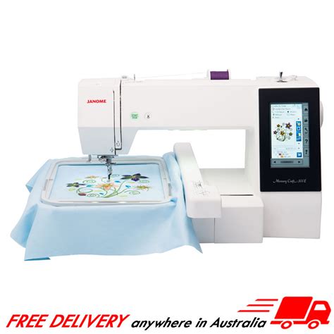 Janome Memory Craft 500E Embroidery Machine USB India | Ubuy