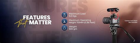 Buy DIGITEK® DVH 001 Video Fluid Head | Lightweight with Flat Base ...