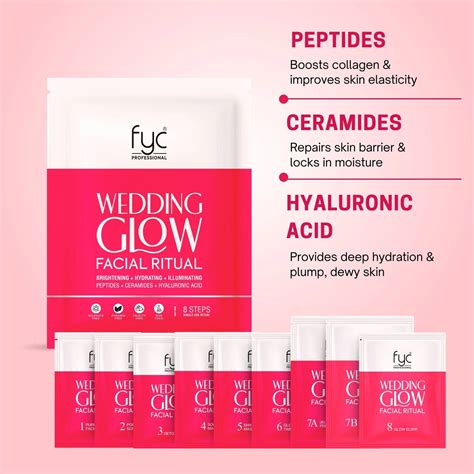 Wedding Glow Facial Ritual – 8 Step Facial Kit (185g) – FYC PROFESSIONAL