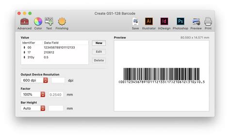 Image result for Code 128 Barcode
