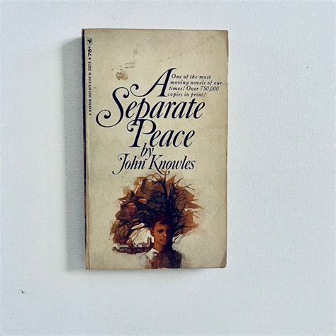 A Separate Peace 1968 Macmillan Company by John Knowles, Paperback ...