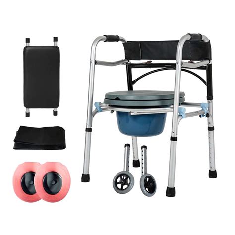 Buy Roscloud@ Walker Walking Armrest Walking Aids Four Feet Crutches ...