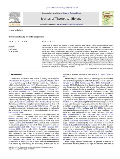 Image result for Modularity Network